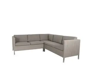 Cane-Line - Connect dining lounge combination 20 A+B+D Taupe, Cane-line Natté